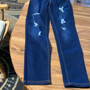JVINI Large Dark Blue Jeggings